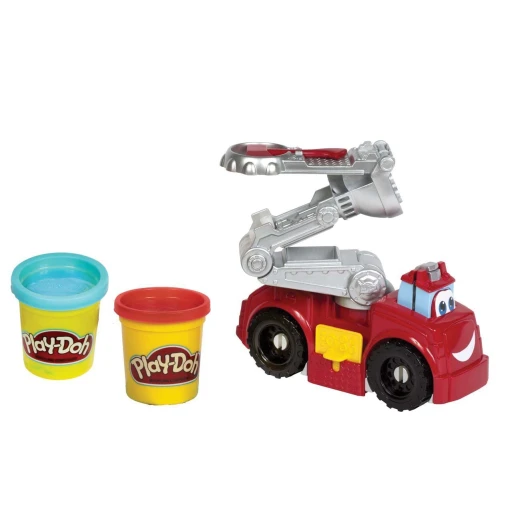 Play-Doh Diggin Rigs Boomer Fire Truck - بلاي دوه - Image 2