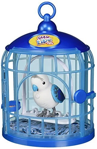 Little Live Pets S4 Bird With Cage Prince Charmer Little Live Pets S4 Bird With Cage Prince Charmer