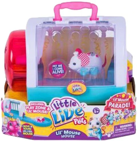 Little Live Pets S4 Lil' Mouse House Chef Twitchy Little Live Pets S4 Lil' Mouse House Chef Twitchy