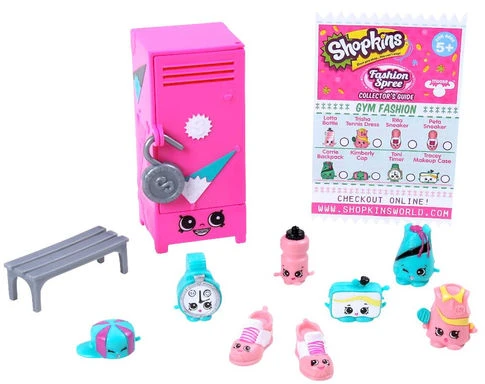 Shopkins Fashion Pack  Gym Fashion Collection - شوبكينز - Image 2