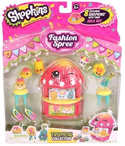 Shopkins Fashion Pack Tropical Collection Shopkins Fashion Pack Tropical Collection