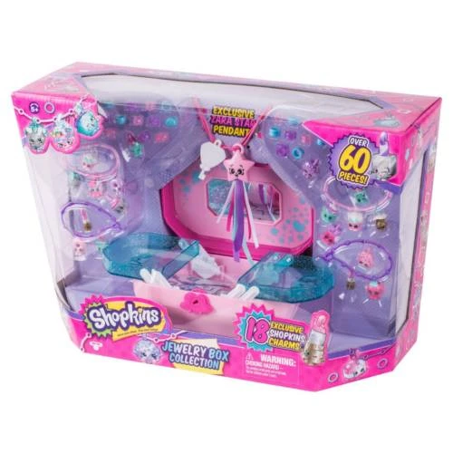 صندوق مجوهرات Shopkins S5 مع سحر وخرز للبنات | مجموعة مجوهرات للمرح الإبداعي - شوبكينز - Image 3
