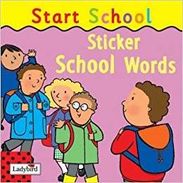 Sticker School Words (Start School) - كتب ليدي بيرد