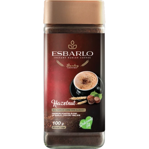 Esbarlo Instant Barley Coffee - Hazelnut (100gm) Esbarlo Instant Barley Coffee - Hazelnut (100gm)