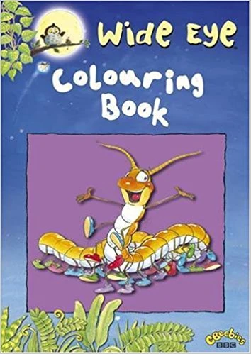 Wide Eye Colouring Book - كتب ليدي بيرد