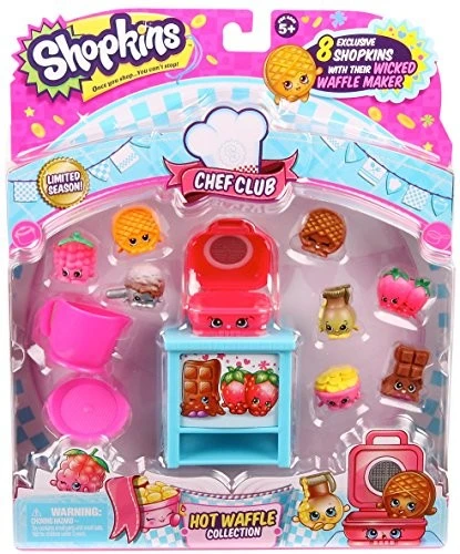 Shopkins Chef Club Hot Waffle Collection Shopkins Chef Club Hot Waffle Collection