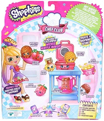 Shopkins Chef Club Hot Waffle Collection - شوبكينز - Image 4