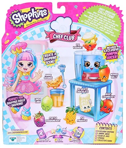 Shopkins Chef Club Juicy Smoothie Collection - شوبكينز - Image 3