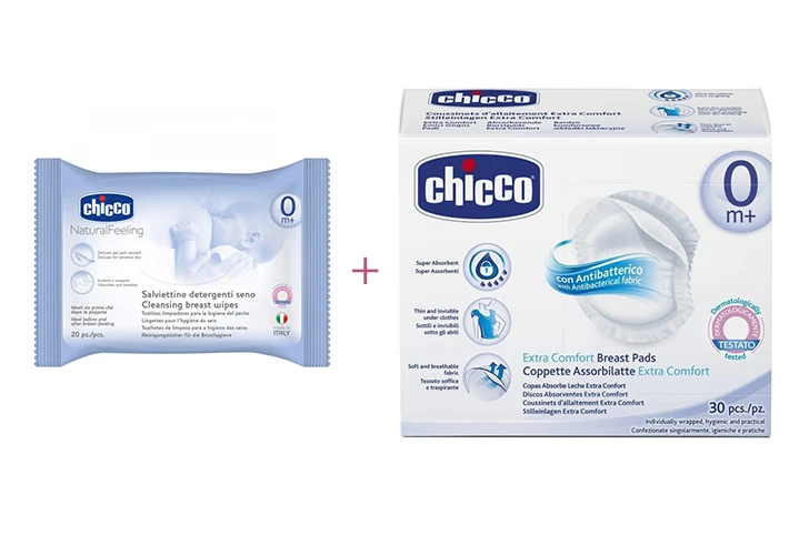 Chicco Breast Wipes & Breast Pads Offer - تشيكو