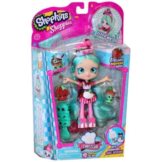 Shopkins Shoppies Chef Club Peppa-Mint Doll