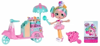 Shopkins Shoppies Peppa-Mint's Gelati Scooter - شوبكينز - Image 2