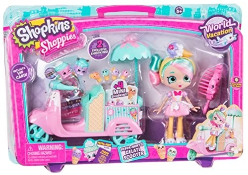 Shopkins Shoppies Peppa-Mint's Gelati Scooter Shopkins Shoppies Peppa-Mint's Gelati Scooter