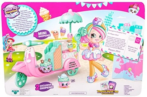 Shopkins Shoppies Peppa-Mint's Gelati Scooter - شوبكينز - Image 3