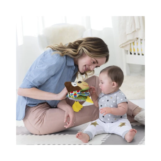 Skip Hop Bandana Buddies Puppetbook - Moneky - سكيب هوب - Image 3