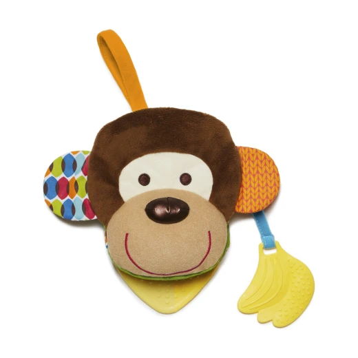 Skip Hop Bandana Buddies Puppetbook - Moneky