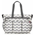 Skip Hop Twins Signature Baby Changing Nappy Bag - Double Duo Chevron - سكيب هوب