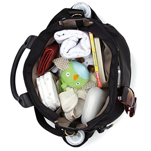 Skip Hop Chelsea Downtown Chic Diaper Satchel, Black - سكيب هوب - Image 2