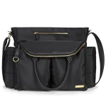 Skip Hop Chelsea Downtown Chic Diaper Satchel, Black - سكيب هوب