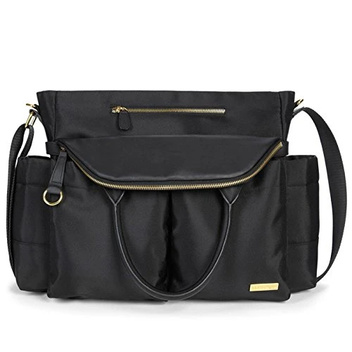 Skip Hop Chelsea Downtown Chic Diaper Satchel, Black Skip Hop Chelsea Downtown Chic Diaper Satchel, Black