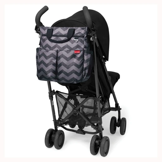 Skip Hop - Duo Signature Bag - Tonal Chevron - سكيب هوب - Image 3