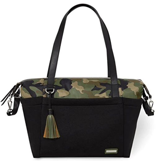 Skip Hop Nolita Neoprene Diaper Tote, Black/Camo - سكيب هوب - Image 4