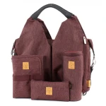 Lassig Neckline Bag Ecoya - Burgandy - لاسيج