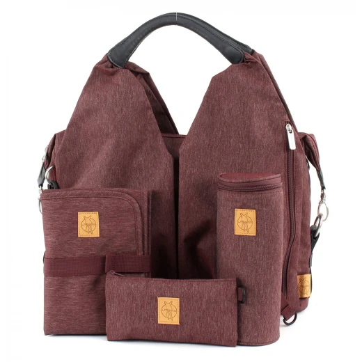Lassig Neckline Bag Ecoya - Burgandy Lassig Neckline Bag Ecoya - Burgandy