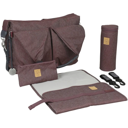 Lassig Neckline Bag Ecoya - Burgandy - لاسيج - Image 4