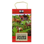 Innovative Kids Green Start 100-Piece Puzzle: Horse Adventure Puzzle - انوفاتيف كيدز جرين