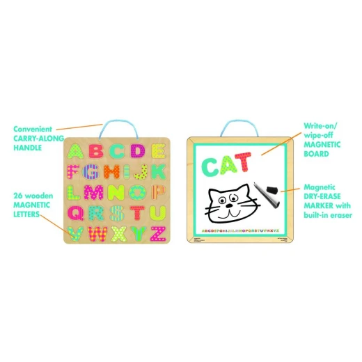 Innovative Kids Now I'm Growing! Magnetic Puzzle & Play Boards: ABC Puzzle - انوفاتيف كيدز جرين - Image 2