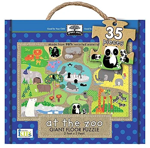 At the Zoo (Green Start Giant Floor Puzzles) At the Zoo (Green Start Giant Floor Puzzles)