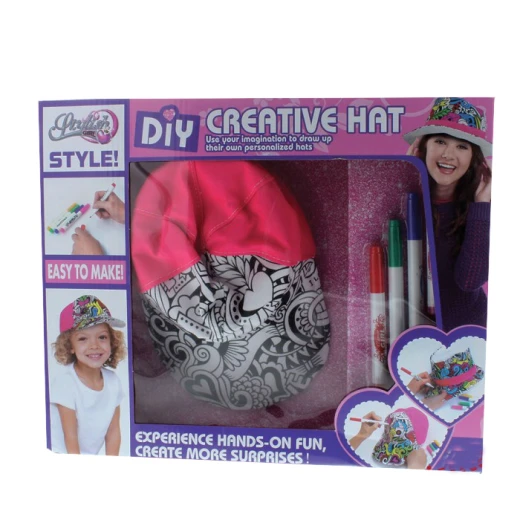 Stylish Girl DIY Creative Hat Stylish Girl DIY Creative Hat