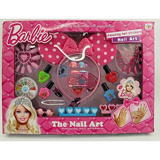 BARBIE NAIL ART SET