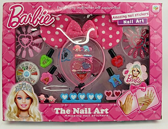 BARBIE NAIL ART SET