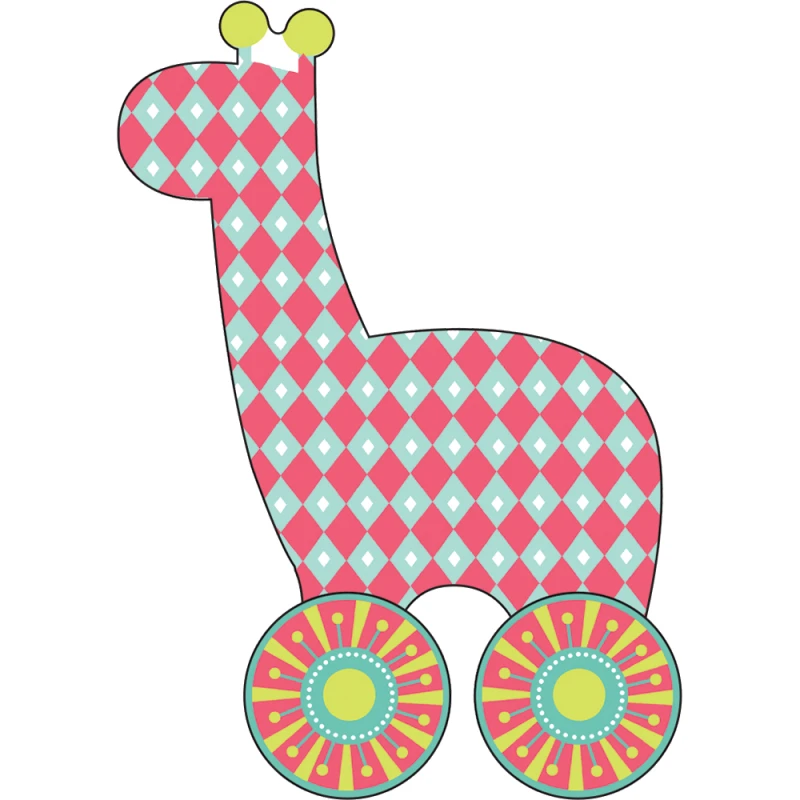Imagine That Toys Now I'm Growing! Little Rollers: Little Giraffe-Refill - دار المنهل