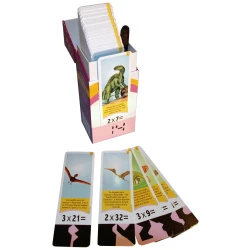 Math Magic Multiplication Flash Cards Educational Learning Game with Answers for Kids