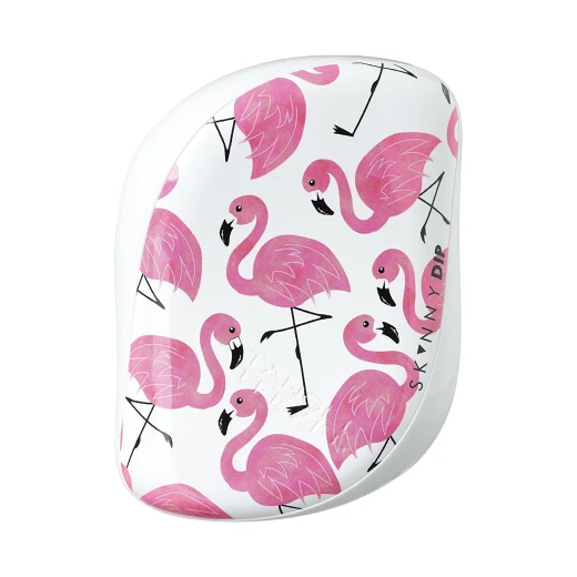 Tangle Teezer Compact Styler - Skinny Dip - White Flamingo - تانجل تيزر - Image 2