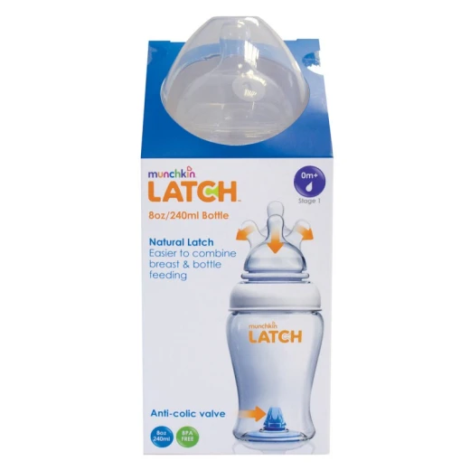 Munchkin Formula Mixer & Latch Bottle 240ml Offer - منشكن - Image 2