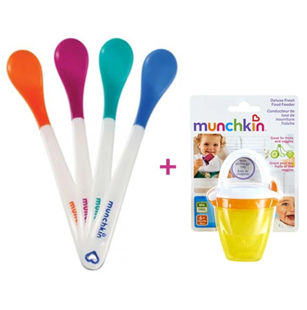 Munchkin Hot Safety Spoons & Fresh Food Feeder Offer - زهري - منشكن - Image 2