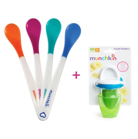 Munchkin Hot Safety Spoons & Fresh Food Feeder Offer - زهري - منشكن - Image 3