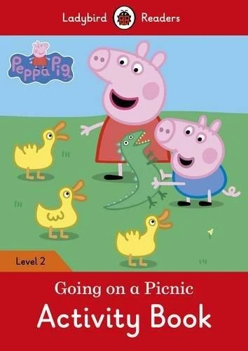 Ladybird Readers -Peppa Pig: Going on a Picnic Activity Book  Level 2 - كتب ليدي بيرد