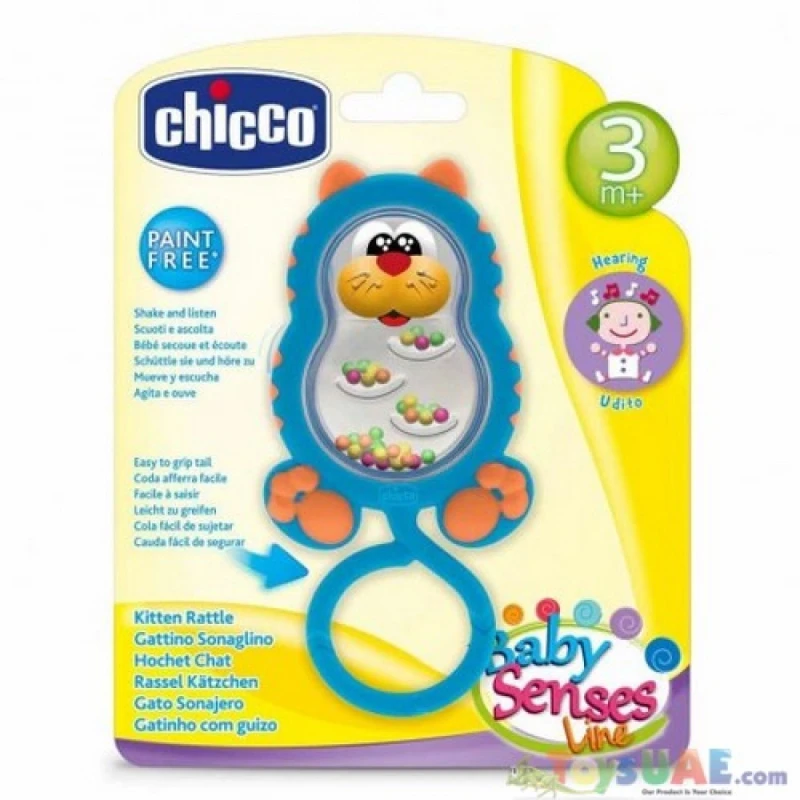 Chicco Toy Rattle Cat - تشيكو