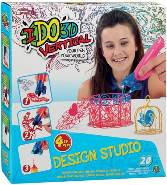 IDO3D Vertical 4 Pen Set Gender Neutral - روشا موس