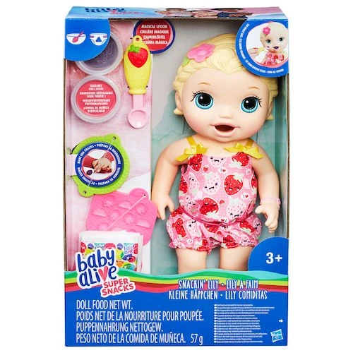 Baby Alive Snackin Lily Blonde Baby Alive Snackin Lily Blonde