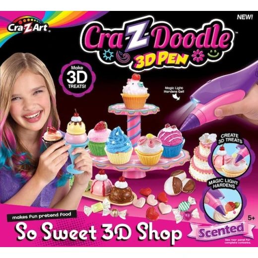 Cra-Z-Art Cra-Z-Doodle 3D Pen - So Sweet 3D Shop Cra-Z-Art Cra-Z-Doodle 3D Pen - So Sweet 3D Shop