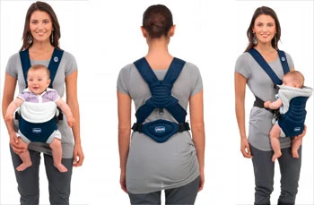 Chicco Soft & Dream Baby Carrier (Blue) - تشيكو - Image 3