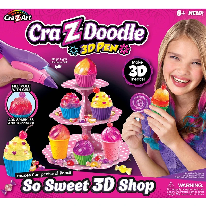 Crazy Art Doodle 3D Pen So Sweet 3D Shop - كري-زي-آرت