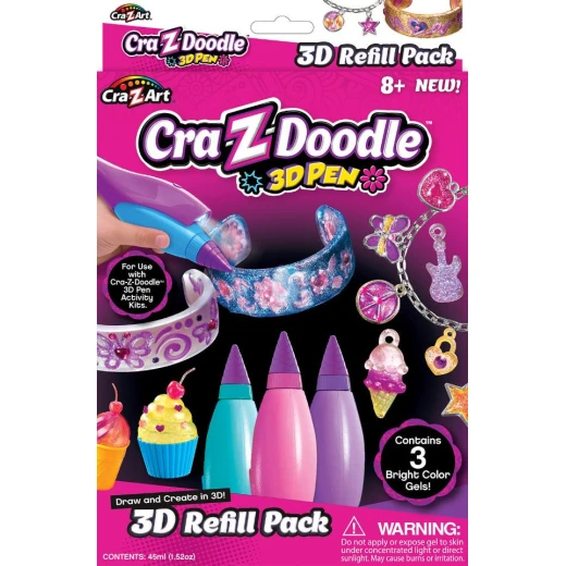 Cra-Z-Art Cra-Z-Doodle 3D Pen Refill Set Cra-Z-Art Cra-Z-Doodle 3D Pen Refill Set