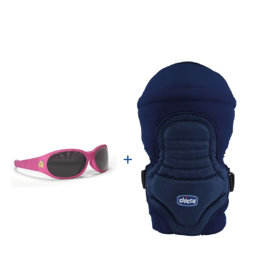 Chicco Go Baby Carrier Denim + Sunglasses Chicco Go Baby Carrier Denim + Sunglasses