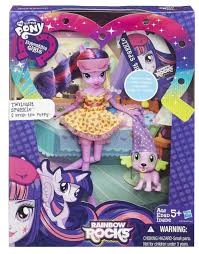 Hasbro My Little Pony Toy - Equestria Girls Rainbow Rocks Twilight Sparkle Deluxe Fashion Doll - هاسبرو